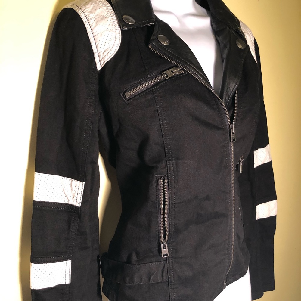 Express Moto Jacket Size Medium - image 1